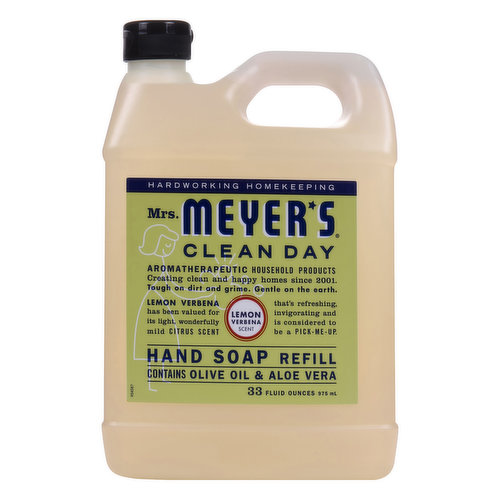 Mrs. Meyer's Hand Soap Refill, Lemon Verbena