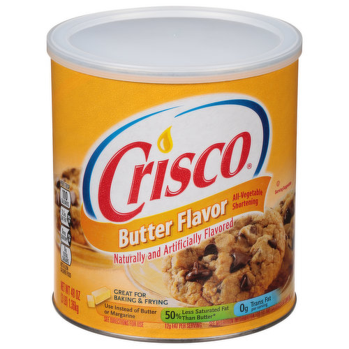 Crisco Butter Flavor All-vegetable Shortening Baking Sticks - 20oz