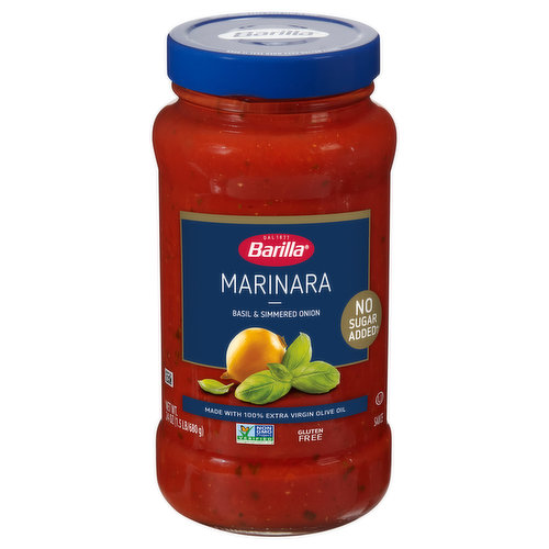 Barilla Marinara Sauce Basil Simmered Onion FRESH by Brookshire s