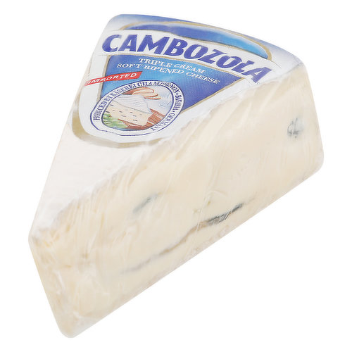 Cambozola Simply Gourmet Soft-Ripened Double Cream Blue Cheese, 4.4 oz -  Foods Co.