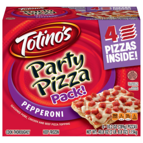 Totino's Party Pizza Pack, Pepperoni