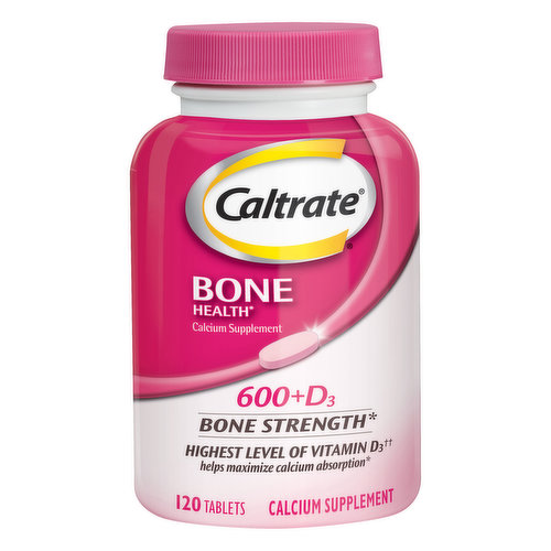 Caltrate Bone Health 600+D3 Calcium & Vitamin D