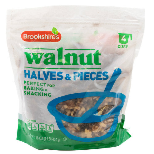 Brookshire's Walnut Halves & Pieces