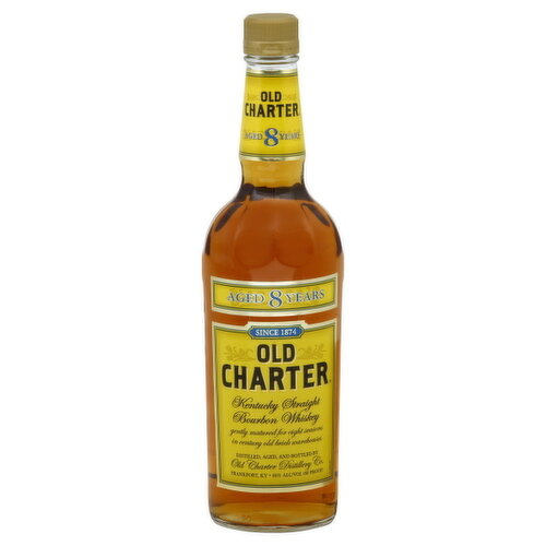 Old Charter Bourbon Whisky, Kentucky Straight