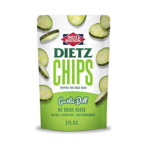 Dietz Chips - Garlic Dill