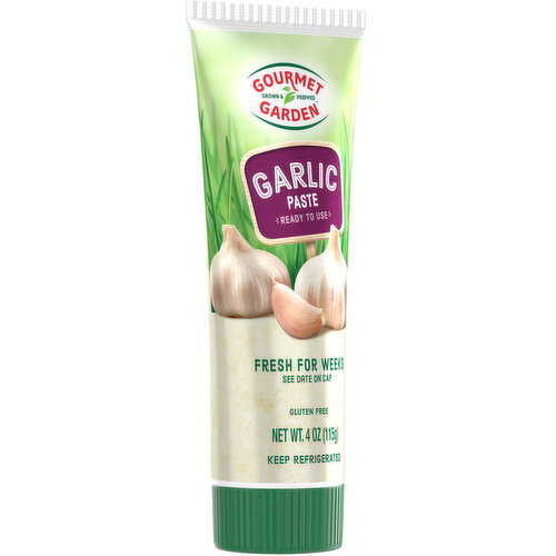 Food Garden Recipes: Garlic and Ginger in a tube!