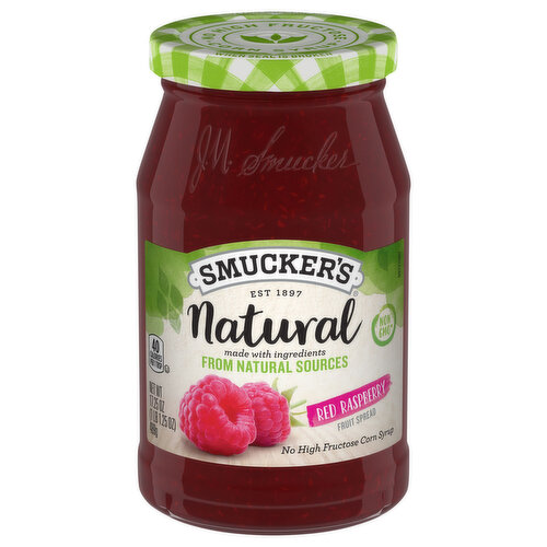 Smucker's Fruit Spread, Red Raspberry