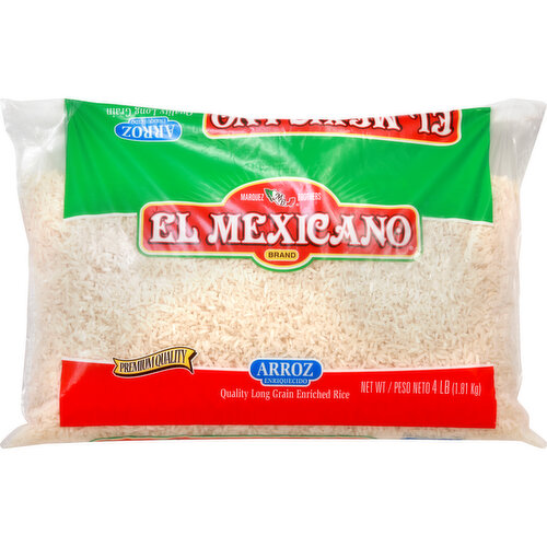 El Mexicano Rice, Long Grain, Enriched