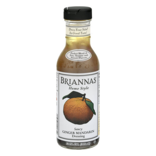 Briannas Dressing, Saucy Ginger Mandarin