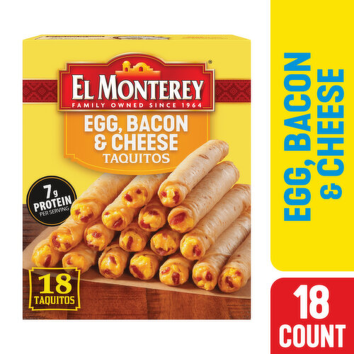 El Monterey Taquitos, Egg Bacon & Cheese Breakfast