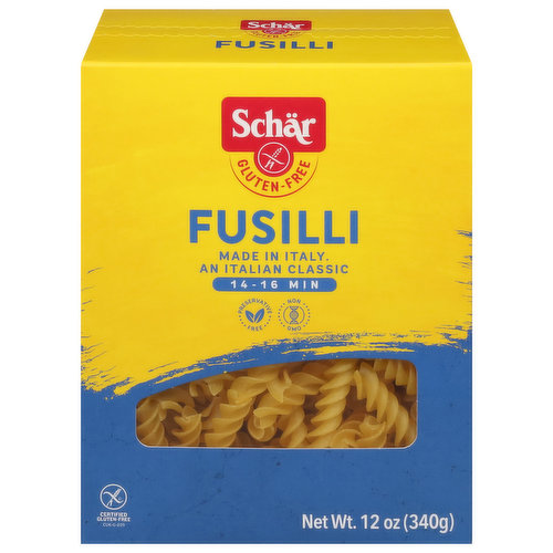 Schar Fusilli, Gluten-Free