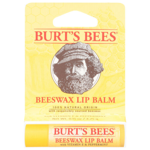 Burt's Bees Lip Balm, Beeswax