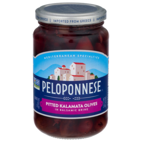 Peloponnese Olives, Pitted Kalamata