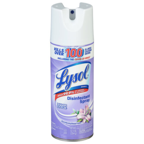 Lysol Disinfectant Spray, Early Morning Breeze Scent