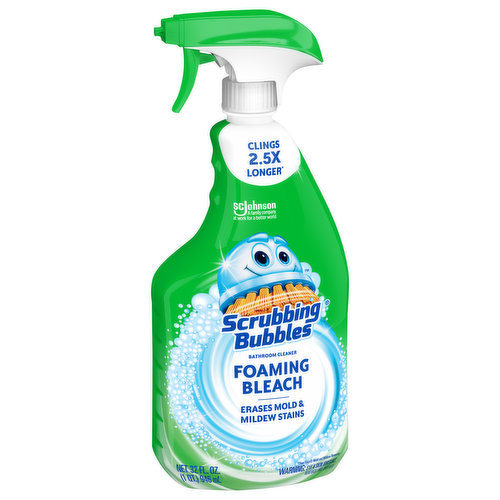 Scrubbing Bubbles Foaming Bleach Bathroom Cleaner, 32 oz.