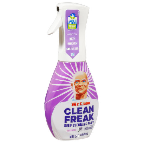 Mr. Clean Clean Freak Lavender Deep Cleaning Mist Cleaner Refill, 16 fl oz