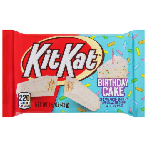 Kit Kat Crisp Wafers, Birthday Cake