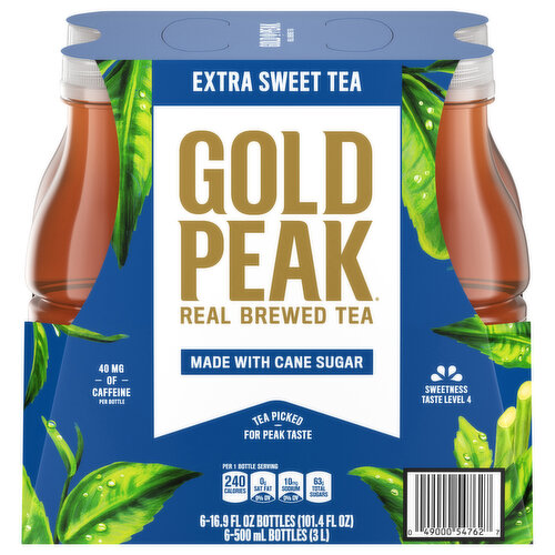 Gold Peak Brewed Tea, Extra Sweet