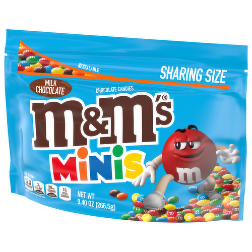 M&M's Chocolate Candies, Milk Chocolate - 3.10 oz