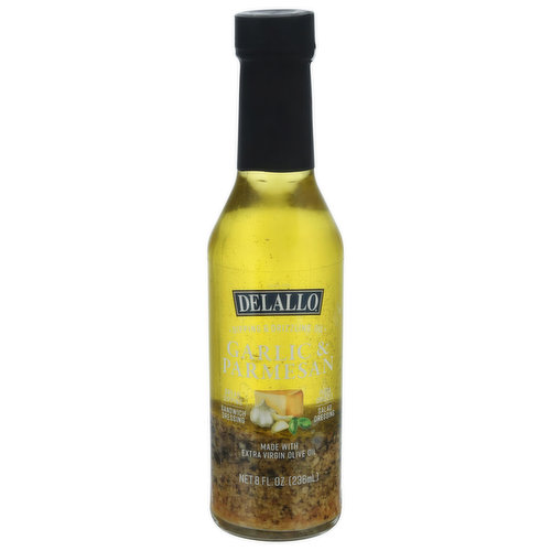 Delallo Salad Dressing, Garlic & Parmesan