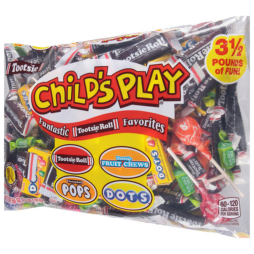 Child's Play Candy, Assorted - 56 oz