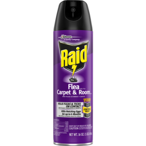 Raid Flea Killer Plus, Carpet & Room Spray