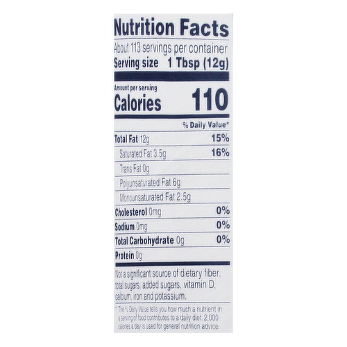 15 Crisco Nutrition Facts 