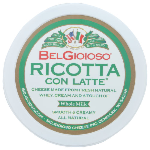 Ricotta Cheese, Whole Milk