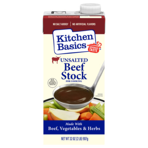 Kitchen Basics Stock, Beef, Unsalted