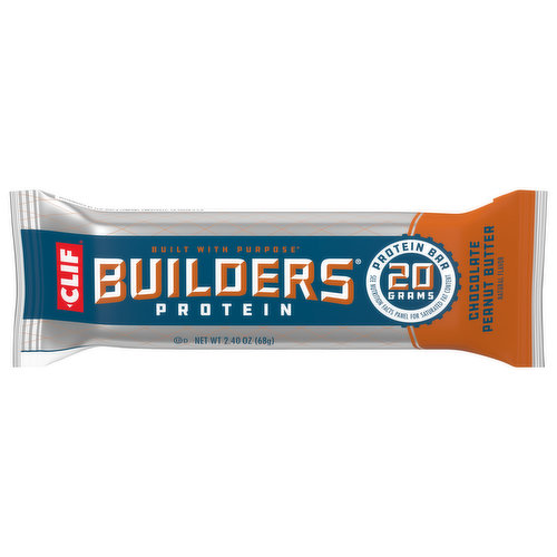 Complete plant protein. Built with purpose. We are all builders and we're better when we work together. It's this spirit that led Clif Bar & Company to form In Good Company in 2008, uniting like-minded businesses to help build healthy communities across the country. Since then we've completed dozens of projects, from replanting forests in California to building community gardens in New York. Now that you've got the strength of 20 muscle-building grams of protein in your hands, what will you do with it?