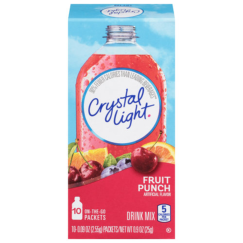 Crystal Light Drink Mix, Fruit Punch