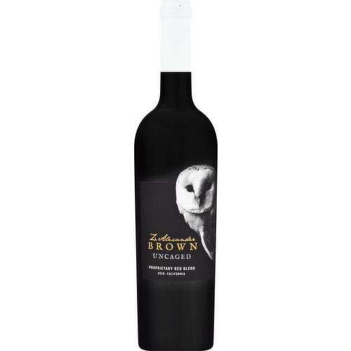 Z Alexander Brown Proprietary Red Blend, Uncaged, California 2018
