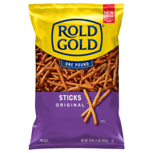 Rold Gold Pretzels, Original, Sticks