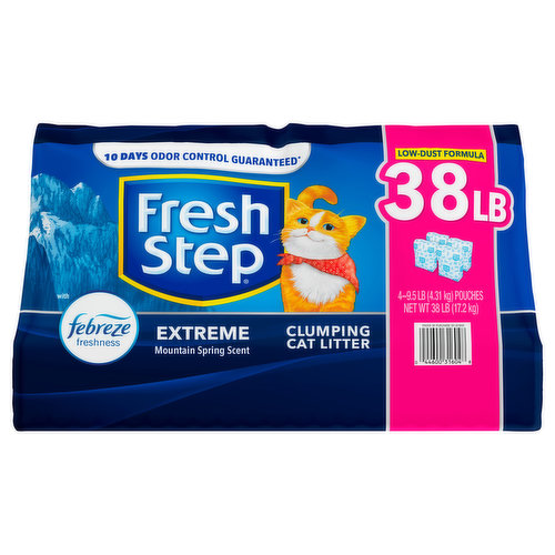 Clumping Cat Litter, Mountain Spring Scent