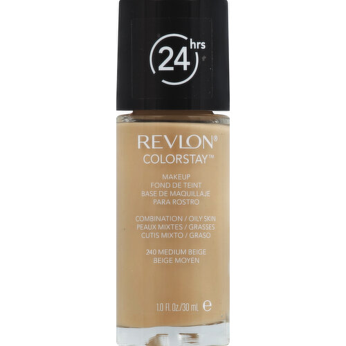 Revlon Makeup, Combination/Oily, Medium Beige 240, Broad Spectrum SPF 15