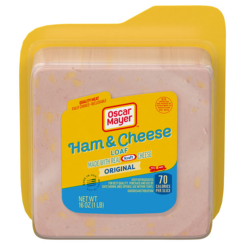 Oscar Mayer Ham & Cheese Loaf, Original