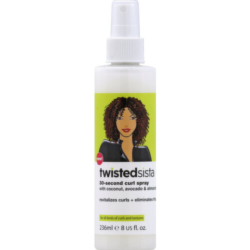 TWISTED SISTA Curl Spray, 30-Second