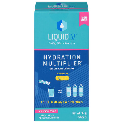 Liquid I.V. Electrolyte Drink Mix, Passion Fruit