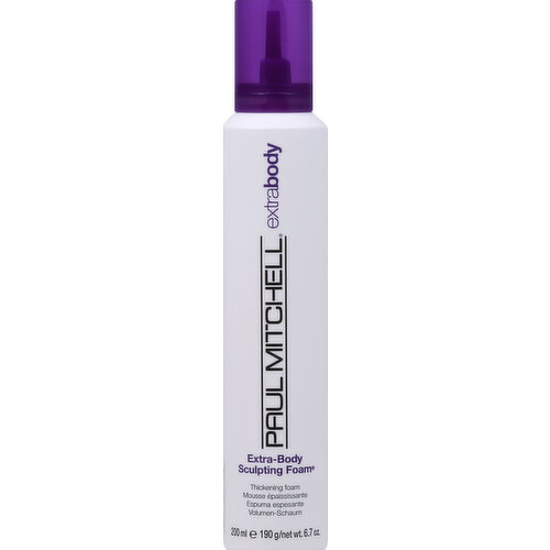 Paul Mitchell Thickening Foam, Extra-Body Sculpting Foam