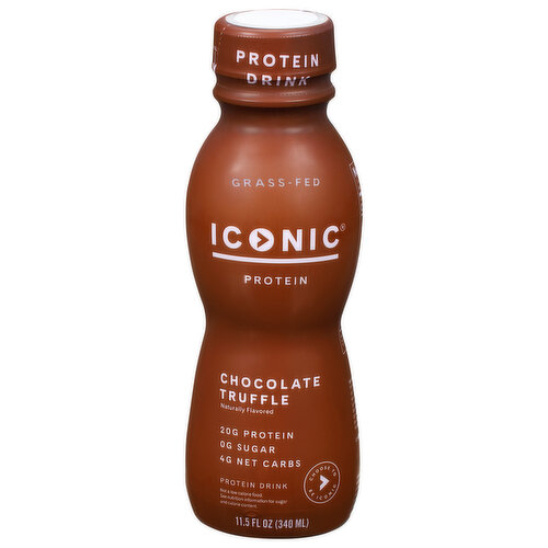  Iconic Protein Drinks, Chocolate Truffle (12 Pack