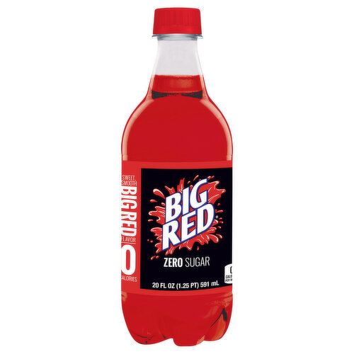 Big Red Soda, Zero Sugar