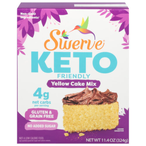 Swerve Yellow Cake Mix, Keto Friendly