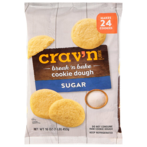 Makes 24 cookies.