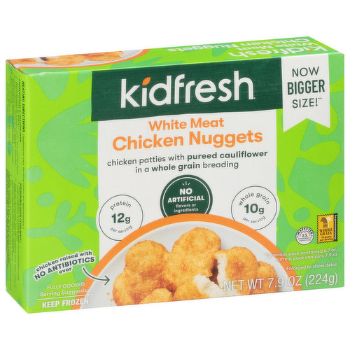 Kidfresh Chicken Nuggets, White Meat