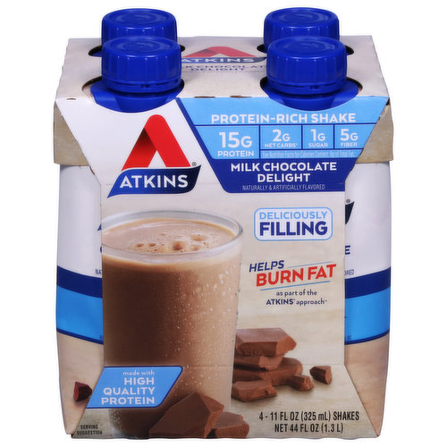 Protein-Rich Shake, Milk Chocolate Delight