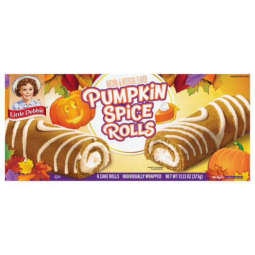 Little Debbie Cake Rolls, Pumpkin Spice