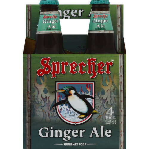 Sprecher Soda, Gourmet, Ginger Ale