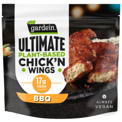 Gardein Ultimate Plant-Based Vegan BBQ Chick'n Wings