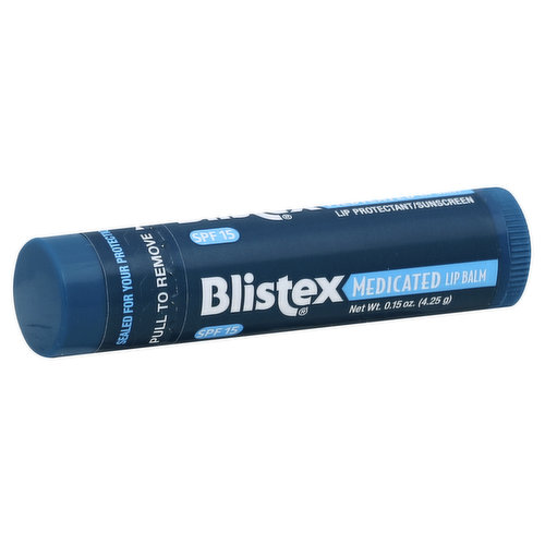 Blistex Lip Balm, Medicated, SPF 15