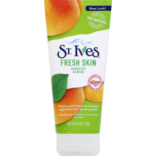 St. Ives Scrub, Fresh Skin, Apricot